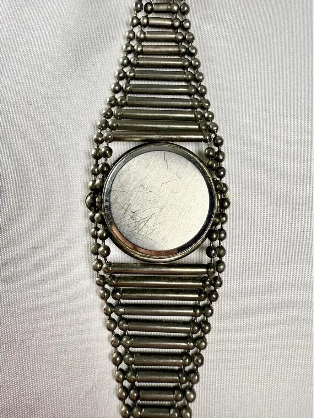 Vintage Zeemex Women’s Watch Wristwatch Silver Color